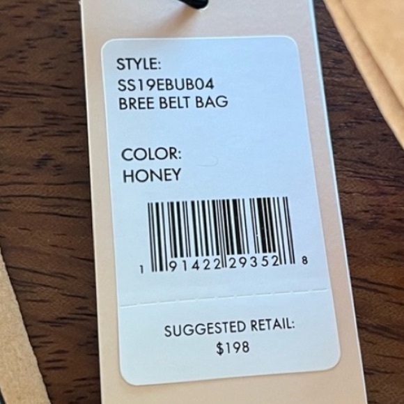 Rebecca Minkoff Bree Belt Bag - Honey Nubuck Suede Leather - Picture 10 of 16